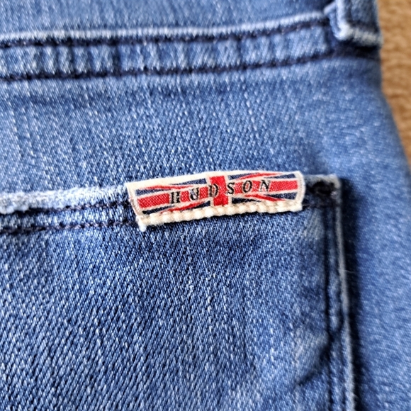 Hudson Jeans Tilda Mid Rise Womens 28 Blue Cigarette Denim - Picture 13 of 16